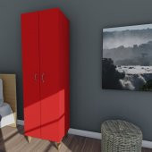 Ünüvar Konsept ÖMER 2 KAPAKLI GARDROP thumbnail 3