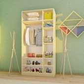 Ünüvar Konsept Emre 3 Kapaklı 2 Çekmeceli GarKrem thumbnail 2