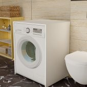 Çamaşır Makinesi Alt Dolabı - Beyaz - 1