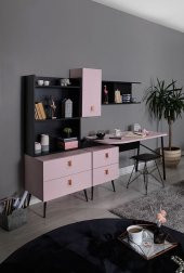 Ünüvar Konsept RENGARENK Flamingo  Kitaplık thumbnail 3