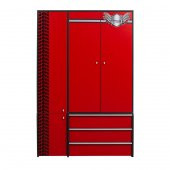 Rengarenk Race Team 3 Kapaklı Gardrop - 1