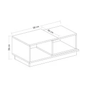 Ünüvar Konsept Orta Sehba Ceviz Antrasit thumbnail 5