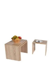 Triple Zigon Sehpa / SHP-103-SS-1 / Sonoma thumbnail 5