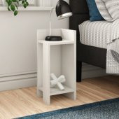 Ünüvar Konsept Parlak Beyaz Yan Sehba Komodin thumbnail 1