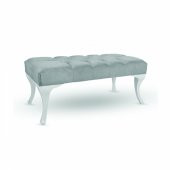 Puffy Home Puf & Benç 45*90-Pls Ayak Silenebilir Kumaş Gri K1 - 1
