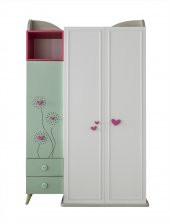 Ünüvar Konsept RENGARENK Candy 3 Kapılı  Gardrop thumbnail 1