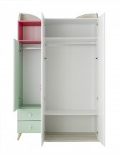 Ünüvar Konsept RENGARENK Candy 3 Kapılı  Gardrop thumbnail 2