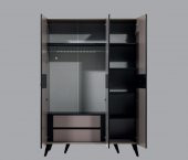 Ünüvar Konsept RENGARENK Canella 3 Kapılı  Gardrop k1 thumbnail 2