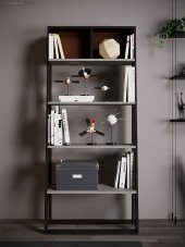 RENGARENK Canella  Kitaplık  k1 thumbnail 1