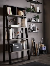 RENGARENK Canella  Kitaplık  k1 thumbnail 2