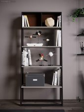 RENGARENK Canella  Kitaplık thumbnail 1