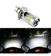 MOTORSİKLET 12V 35/35W LED ZENON AMPUL H-4 BEYAZ IŞIK HSB-1012 - 3
