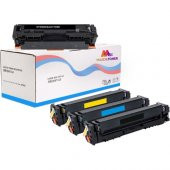 Hp W1Y44A Yazıcı Uyumlu 4 Renk Muadil Toner Seti 415A Çipsiz - 1