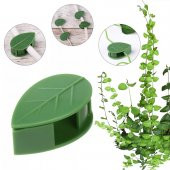 10 lu Yaprak Tasarımlı  Kablo Bitki Sarmaşık Düzenleyici Yapışkanlı Klipsler thumbnail 1