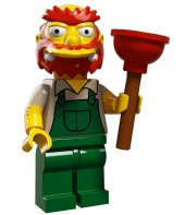 Lego 71009  Simpsons serisi 2 - 13 Groundskeeper Willie - 1