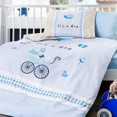 Özdilek Ranforce Bebek Nevresim Takımı Jouets Mavi thumbnail 2