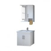 Denko Lotus 60 cm MDF Lake Banyo Dolabı Takımı ve Boy Dolabı - 4