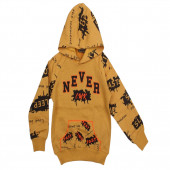 Cmk Never Baskılı Kapüşonlu 2İplik Şardonlu Sweatshirt - 1