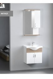 Denko Akyazı 55 cm MDF Banyo Dolabı Takımı - 1