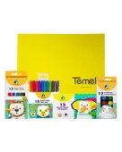 Adel 4lü Boya Seti Resim Defteri Hediye - 1