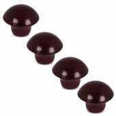 (4 ADET) Mantar Düğme Kulp Çekmece Dolap Kapak Kulpu Kulbu Maun thumbnail 1