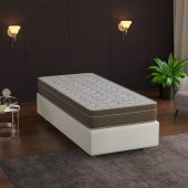 Mobpazar Flora Full Ortopedik Lux Bamboo Yaylı Yatak 100x200cm - 2