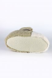 Köpekli Ev Botu Panduf Unisex Fibert Bej - 4