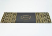 Brianze Gri Mavi Desenli Kravat Mendil Set - 5