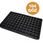 104 GÖZ (100 adet) Viyol FİDE YETİŞTİRME VİYOLÜ FİDAN YETİŞTİRME KABI ÇİLEK SEBZE MEYVE SÜS BİTKİSİ SKULENT FİDELİK - 1