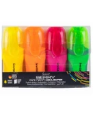 Serve Berry Mini Neon Fosforlu Kalem 4lü - 1