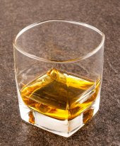 Perlotus 300 cc Sterlin Serisi Tekli Dört Köşeli Viski Bardağı Babalar Günü - 2