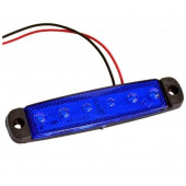 Mavi Parmak Led 12/24 Volt Tavan Basamak Aydınlatma 6 ledli - 2
