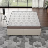 Mobpazar Full Ortopedik Bamboo Açelya Yatak,Nefes Alan Örme Kumaşlı,140x190 cm - 2