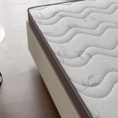 Mobpazar Full Ortopedik Bamboo Açelya Yatak,Nefes Alan Örme Kumaşlı,140x190 cm - 3