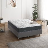 Mobpazar Derman Çift Kişilik Yatak, Sultan Full Ortopedik Lüx Örme Kumaşlı Yatak 150x200 cm - 1