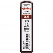 Rotring Tikky 0.5 Min Okul Seti Rotring Silgi Hediyeli Kalem Seti Rotring Sınav Seti Kırmızı - 3