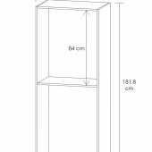 Ünüvar Konsept Vegas GarDört Kapaklı Askı Ve Raflı Gardrop thumbnail 5