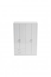 Bieno 4 Kapak 2 Çekmeceli Gardırop thumbnail 5