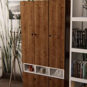 Ünüvar Konsept Fatih Dört Kapaklı İki Çekmeceli Gar(Afzelia Beyaz) thumbnail 4