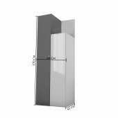 Emre İki Kapaklı Gar- (Antrasit-Ceviz) thumbnail 5