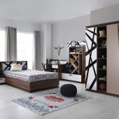 RENGARENK Next 3 Kapaklı  Gardrop thumbnail 3