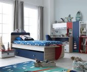 Ünüvar Konsept RENGARENK New Ocean 90x190 Karyola  k1 thumbnail 3