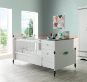 RENGARENK Angel Büyüyebilen Ve Asansörlü Beşik  k1 thumbnail 5