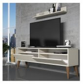 TV Ünitesi ve Orta Sehpa Takımı - Krem - 2