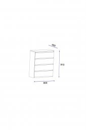 Ünüvar Konsept Uraz Şifonyer thumbnail 5