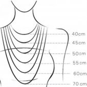 8 Ayar Altın Pul Zincir - 55cm - 7