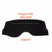 PEUGEOT 206 1999-2009 ARASI DERİ KAPİTONE TORPİDO KORUYUCU ÖRTÜ thumbnail 1