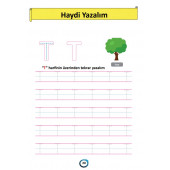 Okul Öncesi Alfabe Öğreniyorum Kitap Seti (YAZ-SİL) - 3