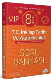 8.Sınıf VIP T.C. İnkılap Tarihi ve Atatürkçülük Soru Bankası Editör Yayınevi - 1