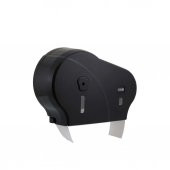 Vialli Dmj1b Double Mini Jumbo Tuvalet Kağıdı Dispenseri No-stop- Siyah - 2